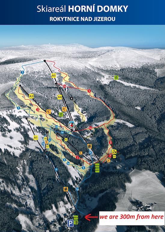 Apartmany Ski Lift Рокитнице над Ийзероу Екстериор снимка